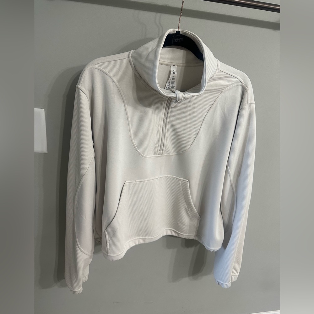 Brushed Softstreme Ribbed Half Zip